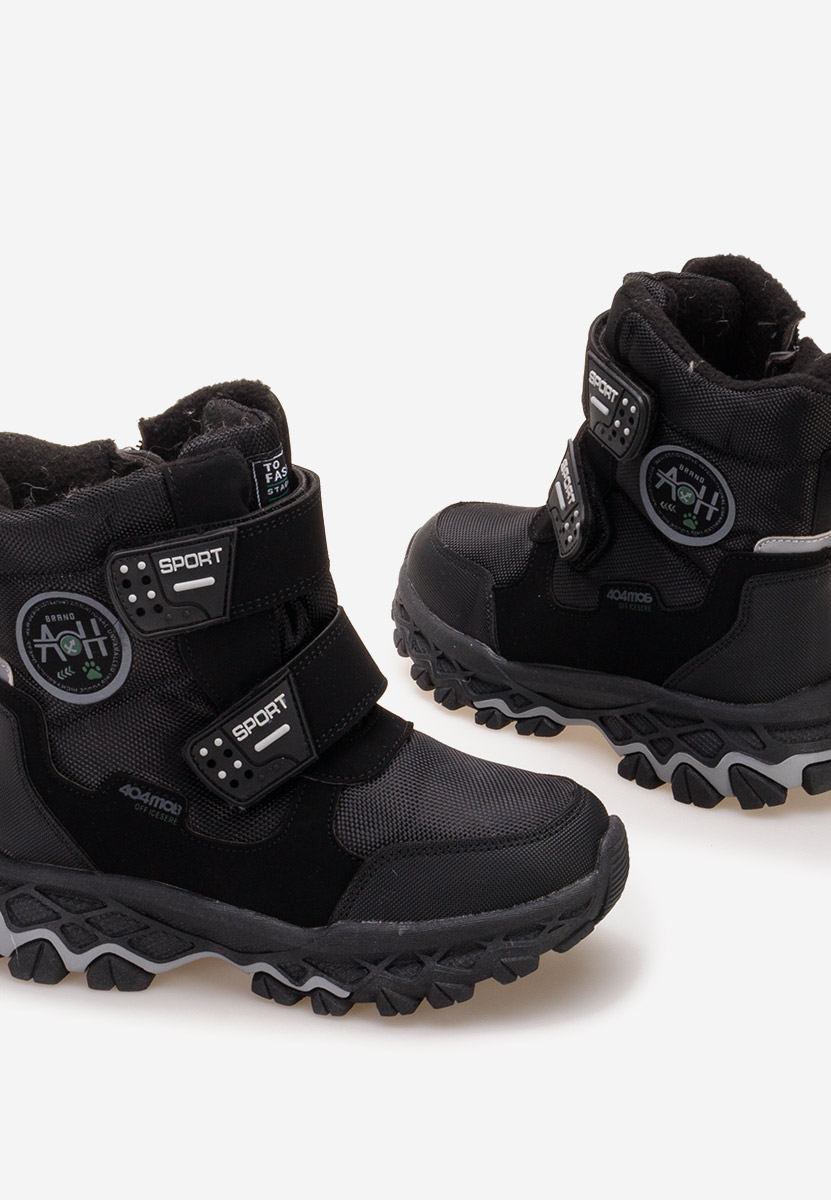 Gležnjari za fante Forrest črna