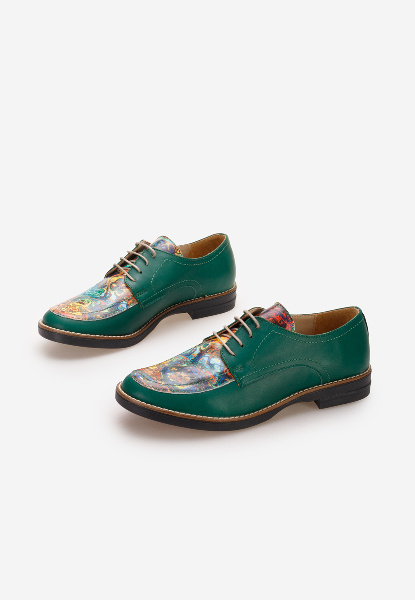 Oxford čevlji Radiant Zelena