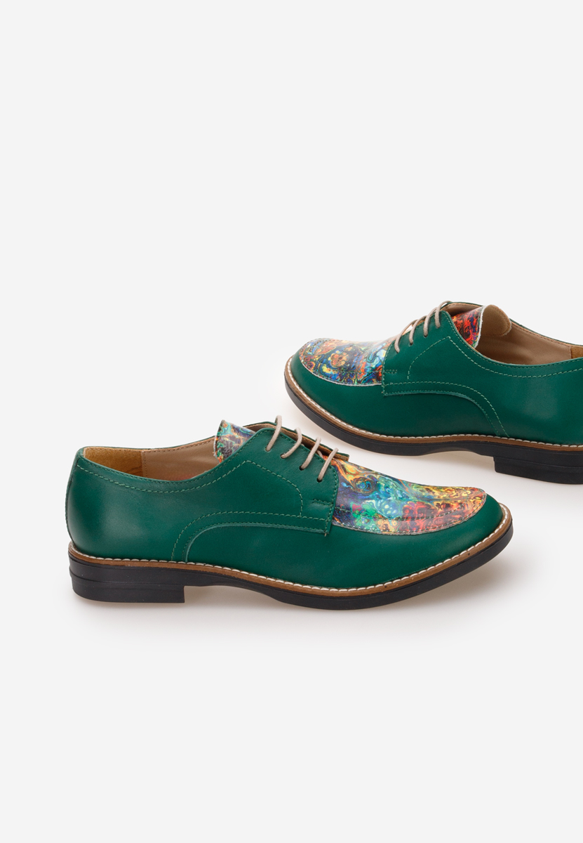 Oxford čevlji Radiant Zelena