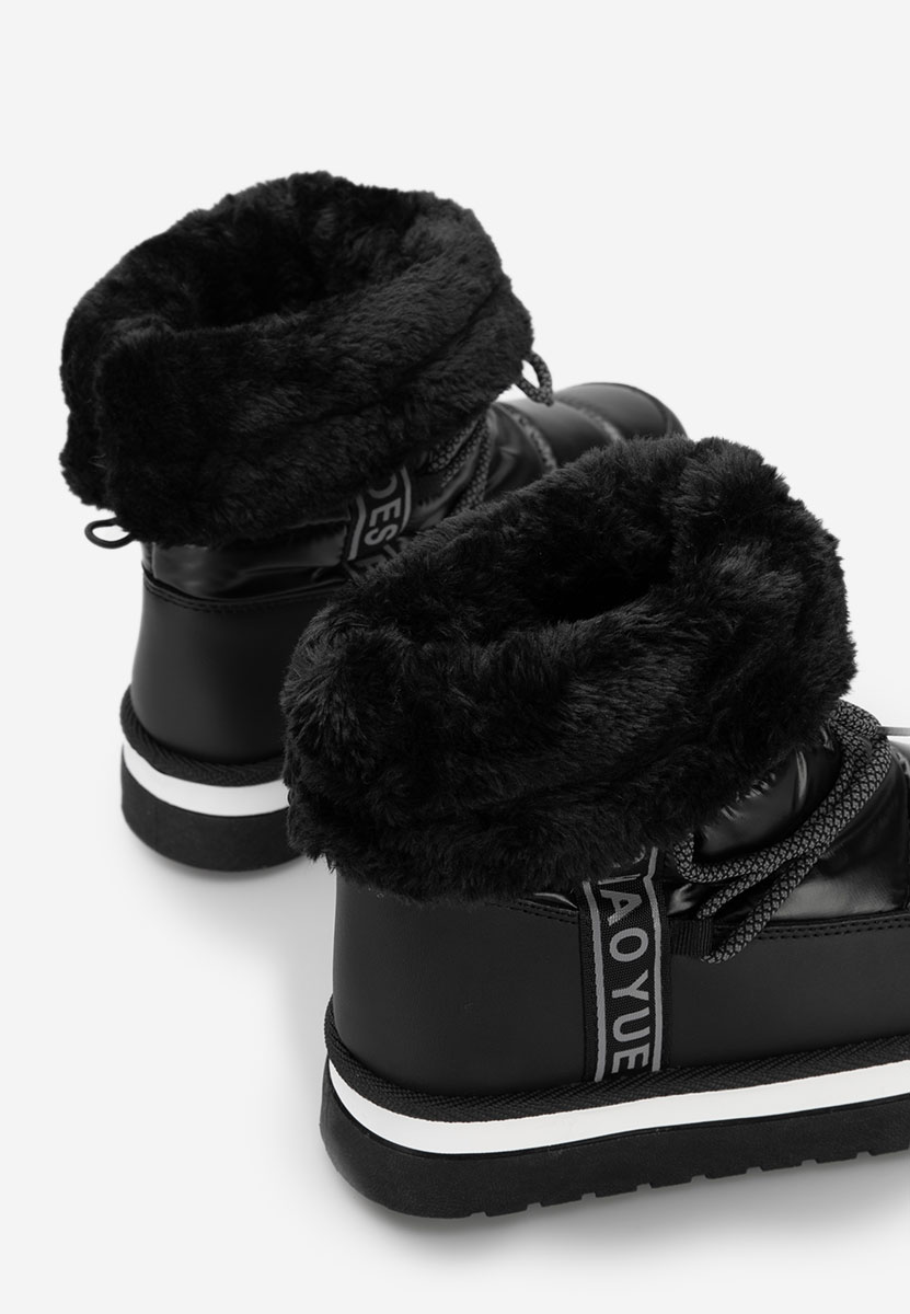 Ženski škornji za sneg Loraeva črna