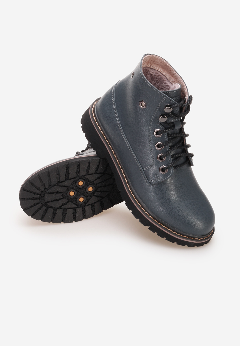 Gležnjarji z vezalkami Arvina Siva