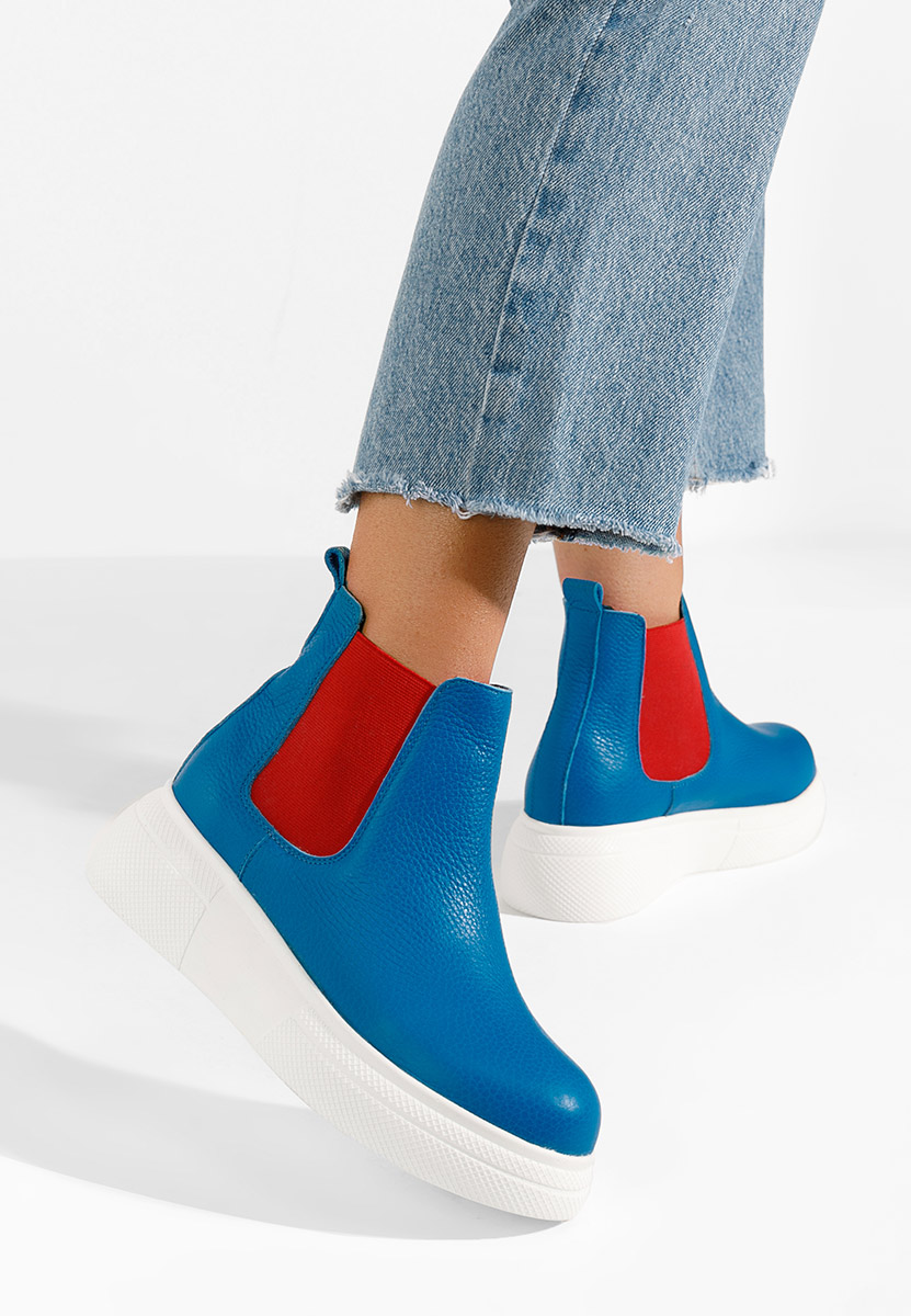 Ženski Chelsea gležnjarji Kisalia V4 Modra