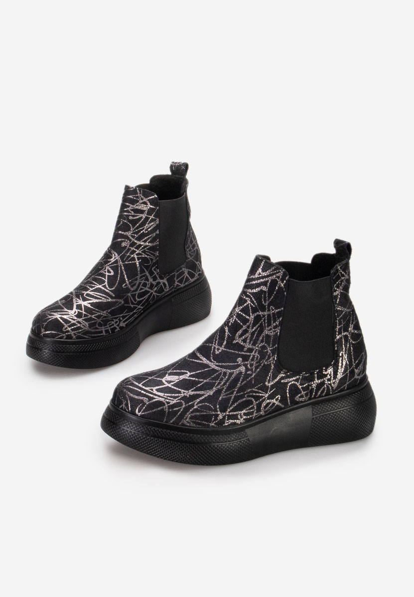 Ženski Chelsea gležnjarji Kisalia V4 črna