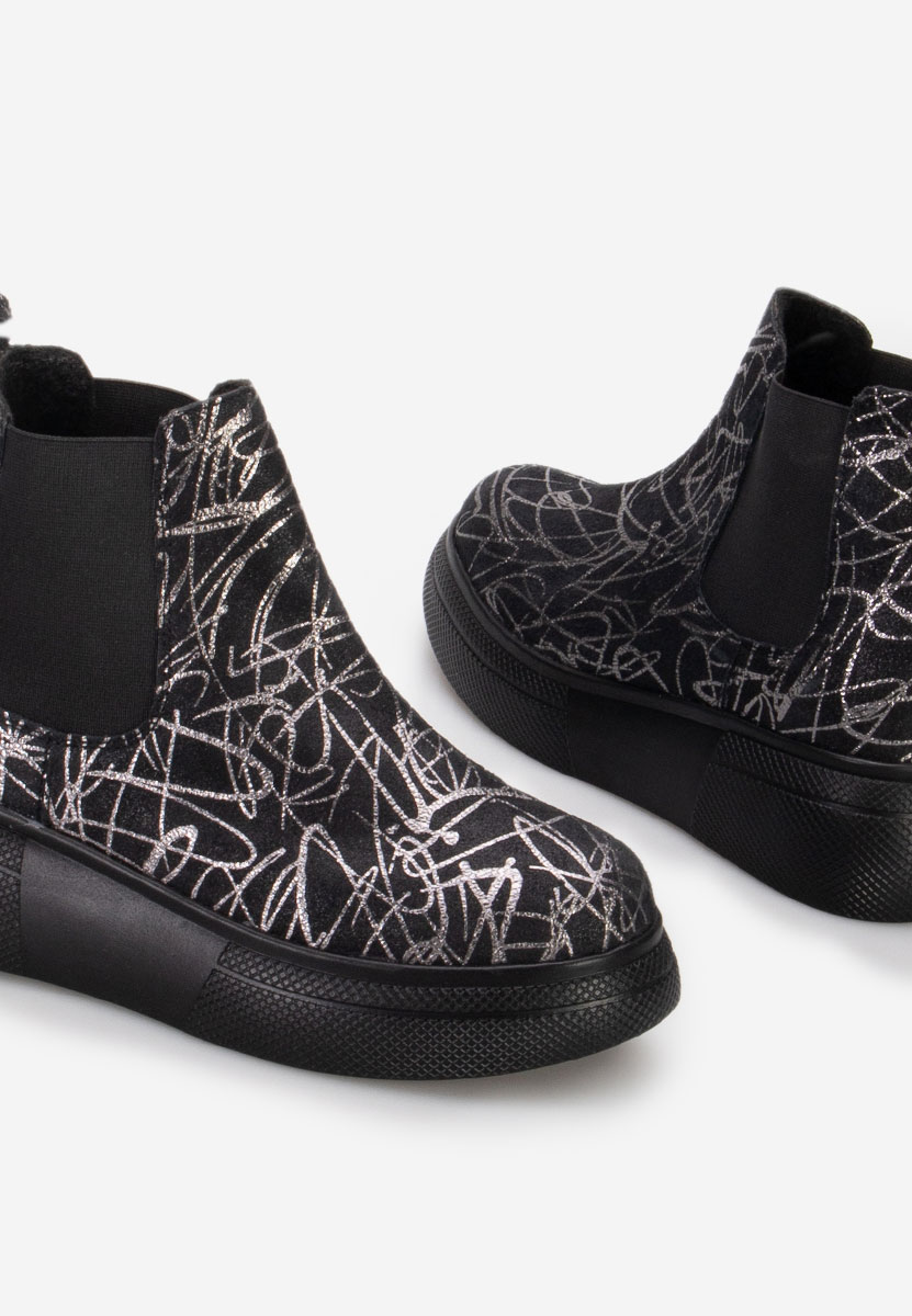 Ženski Chelsea gležnjarji Kisalia V4 črna