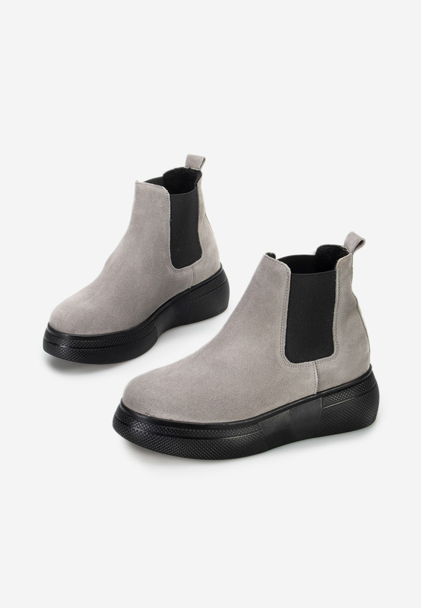 Gležnjari s platformo Kisalia V2 Siva