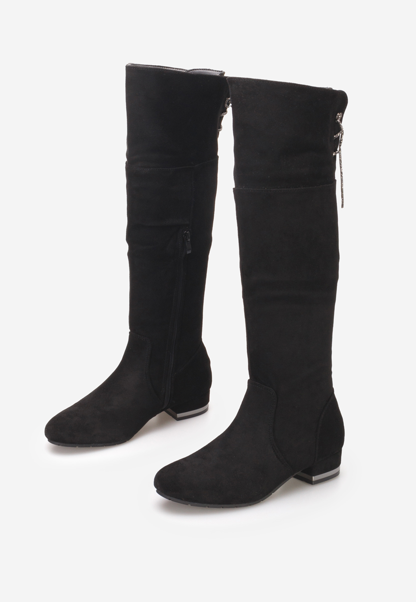 Visoki škornji Kylie črna