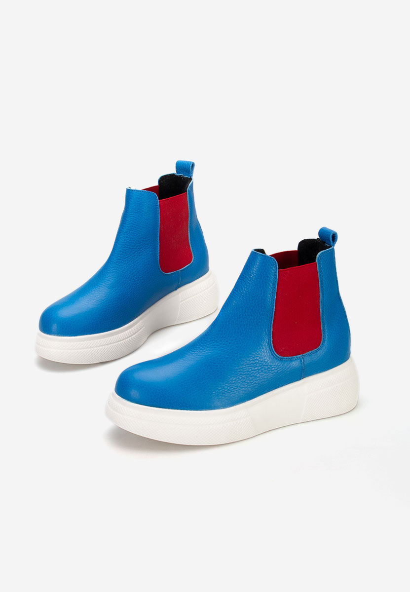 Ženski Chelsea gležnjarji Kisalia V4 Modra