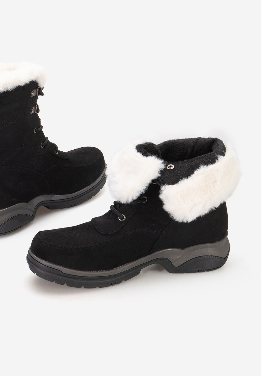 Dámske zimné topánky Shanika črna