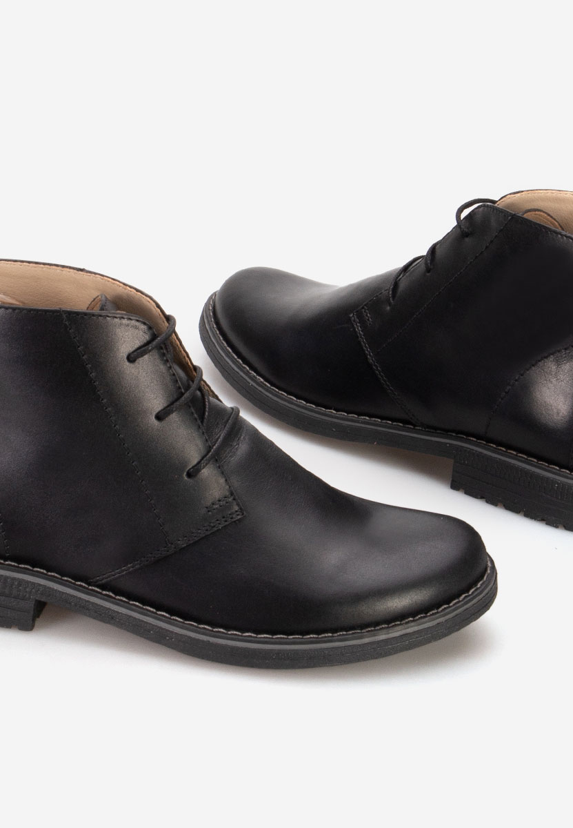 Ženski usnjeni gležnjari Kalisa V5 črna Ženski usnjeni gležnjari Kalisa V5 črna