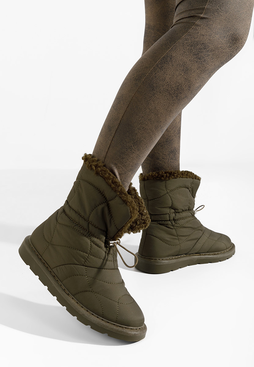 Ženski škornji za sneg Kendra Zelena