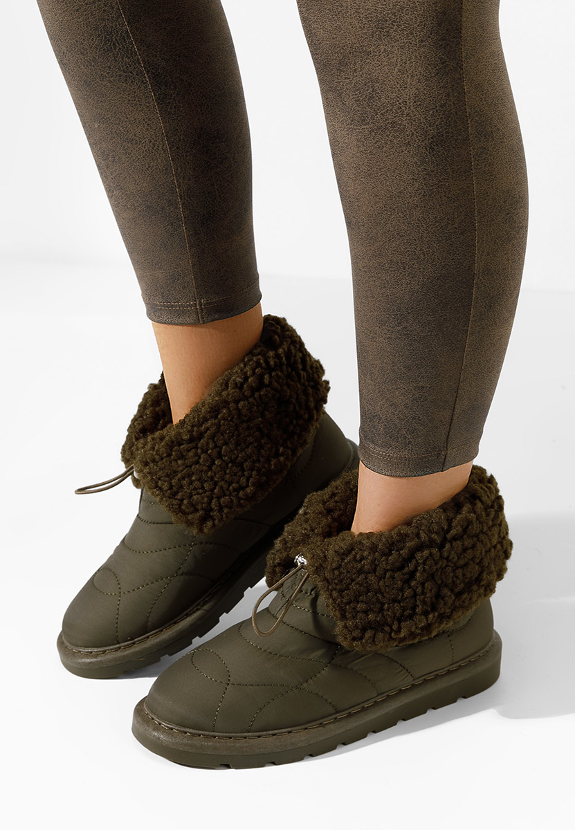 Ženski škornji za sneg Kendra Zelena