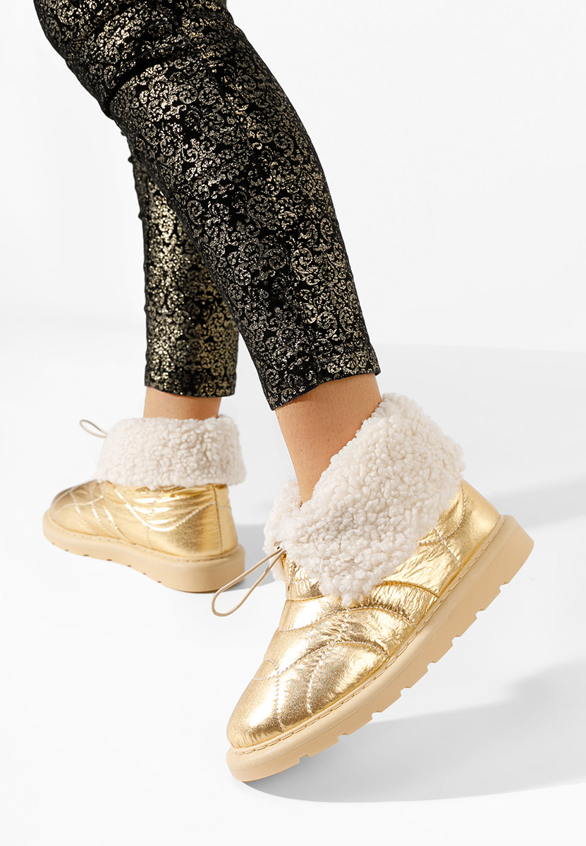 Ženski škornji za sneg Kendra Zlata