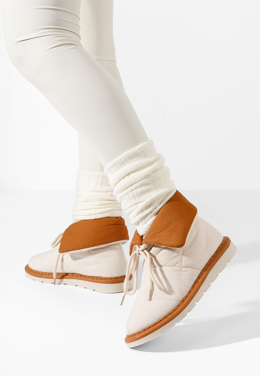 Ženski škornji za sneg Helasa Bež