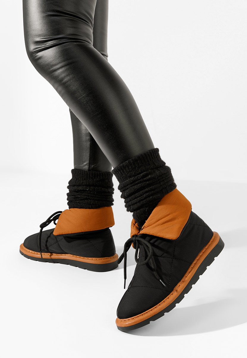 Ženski škornji za sneg Helasa črna