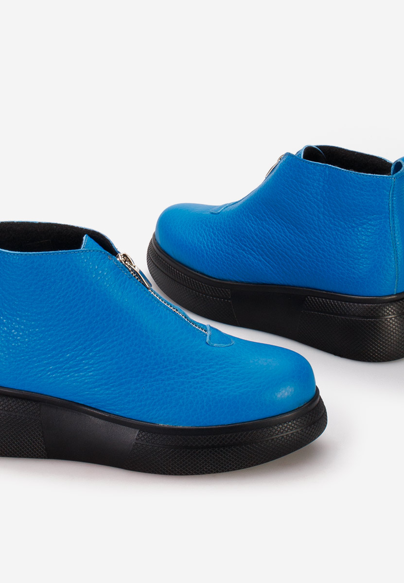 Ženski usnjeni gležnjari Laurisa modra Ženski usnjeni gležnjari Laurisa modra