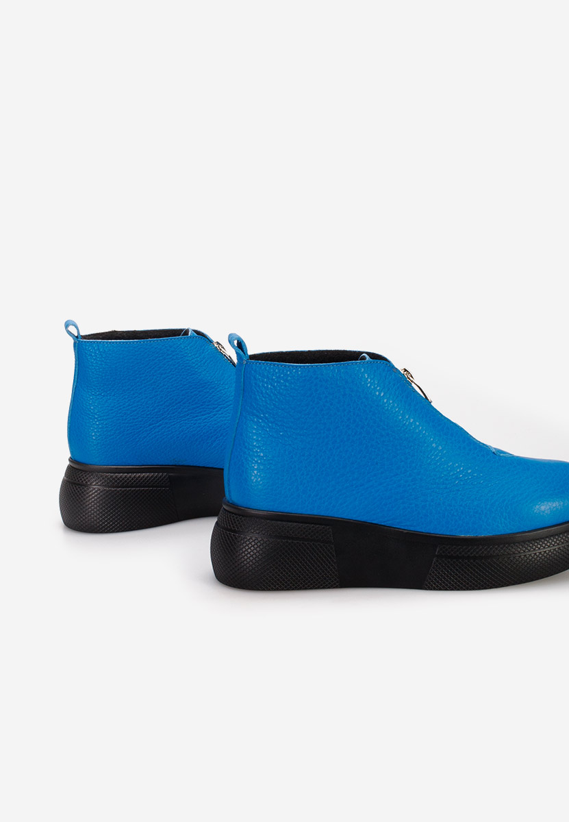 Ženski usnjeni gležnjari Laurisa modra Ženski usnjeni gležnjari Laurisa modra