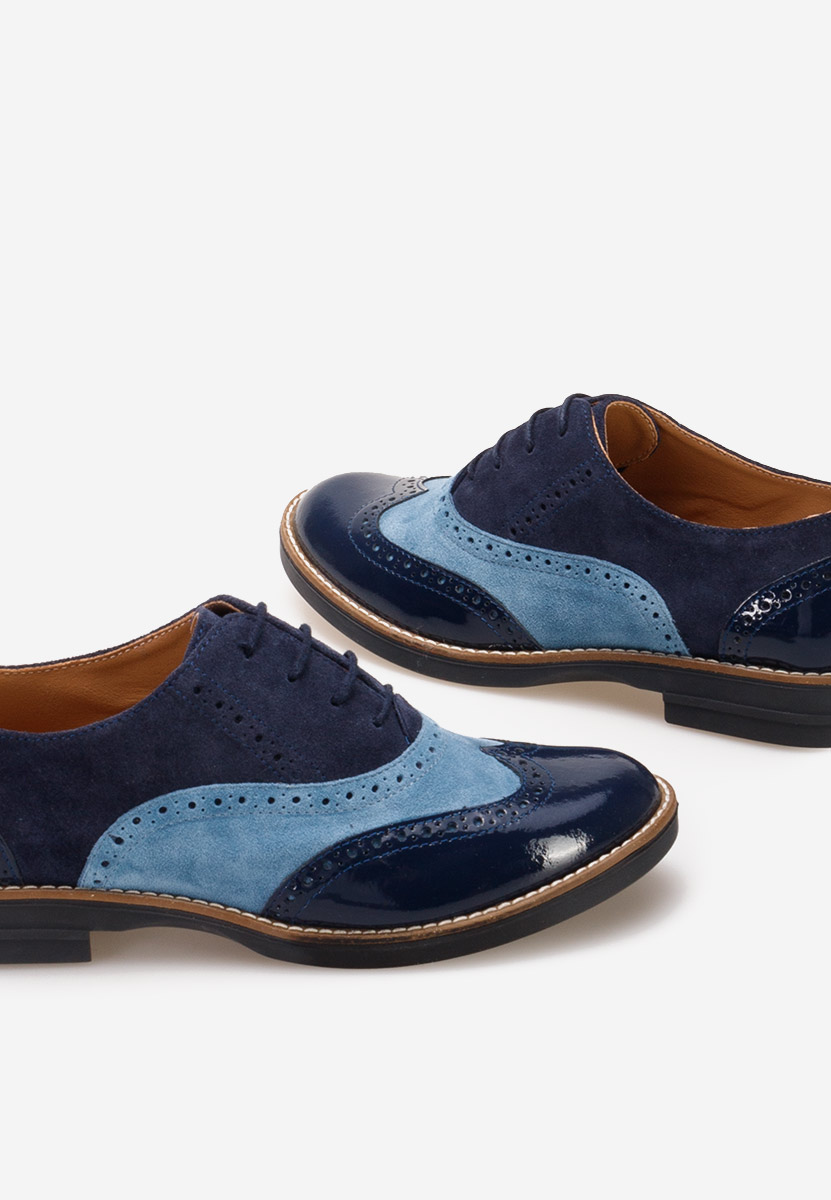 Brogue čevlji Emily V7 Navy