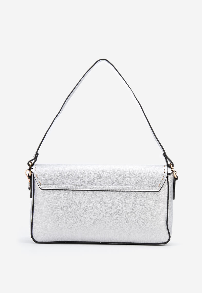 Rokav torba Emilea srebrna