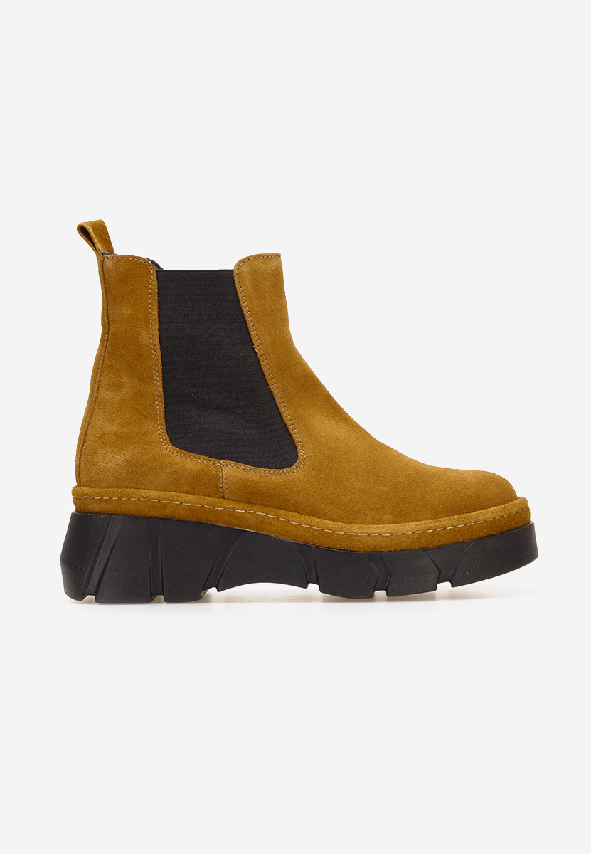 Ženski Chelsea gležnjarji Avelyn V2 Kamela