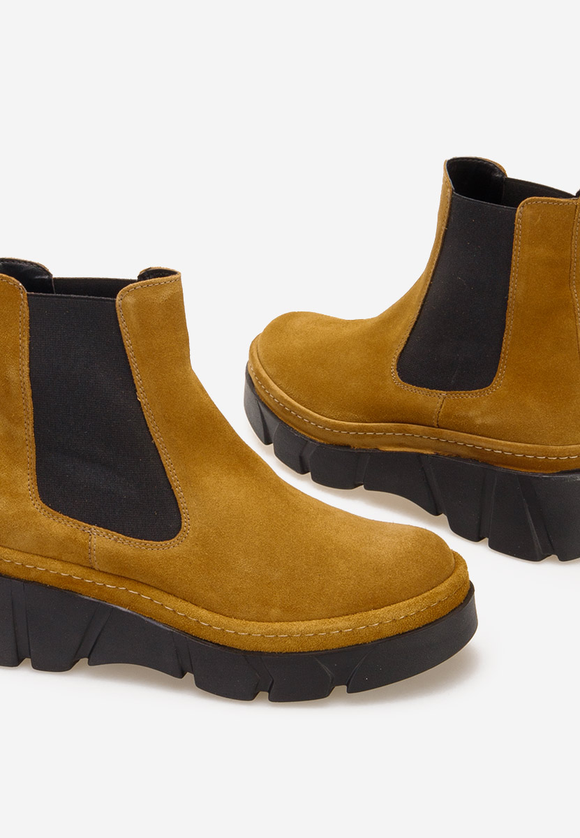 Ženski Chelsea gležnjarji Avelyn V2 Kamela