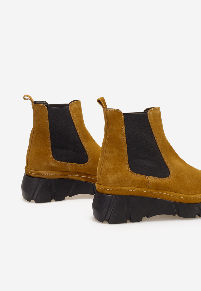 Ženski Chelsea gležnjarji Avelyn V2 Kamela