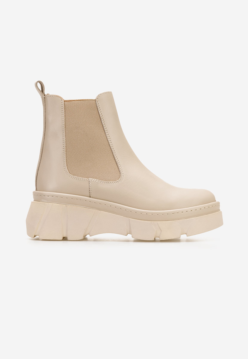 Ženski Chelsea gležnjarji Avelyn Bež