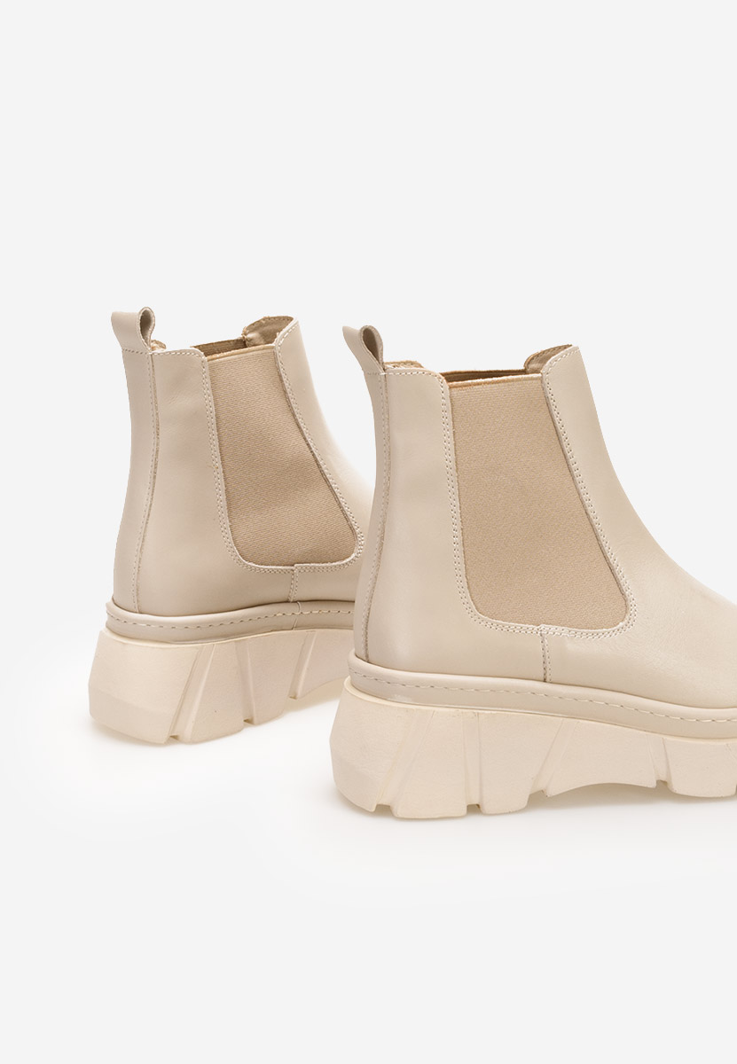 Ženski Chelsea gležnjarji Avelyn Bež