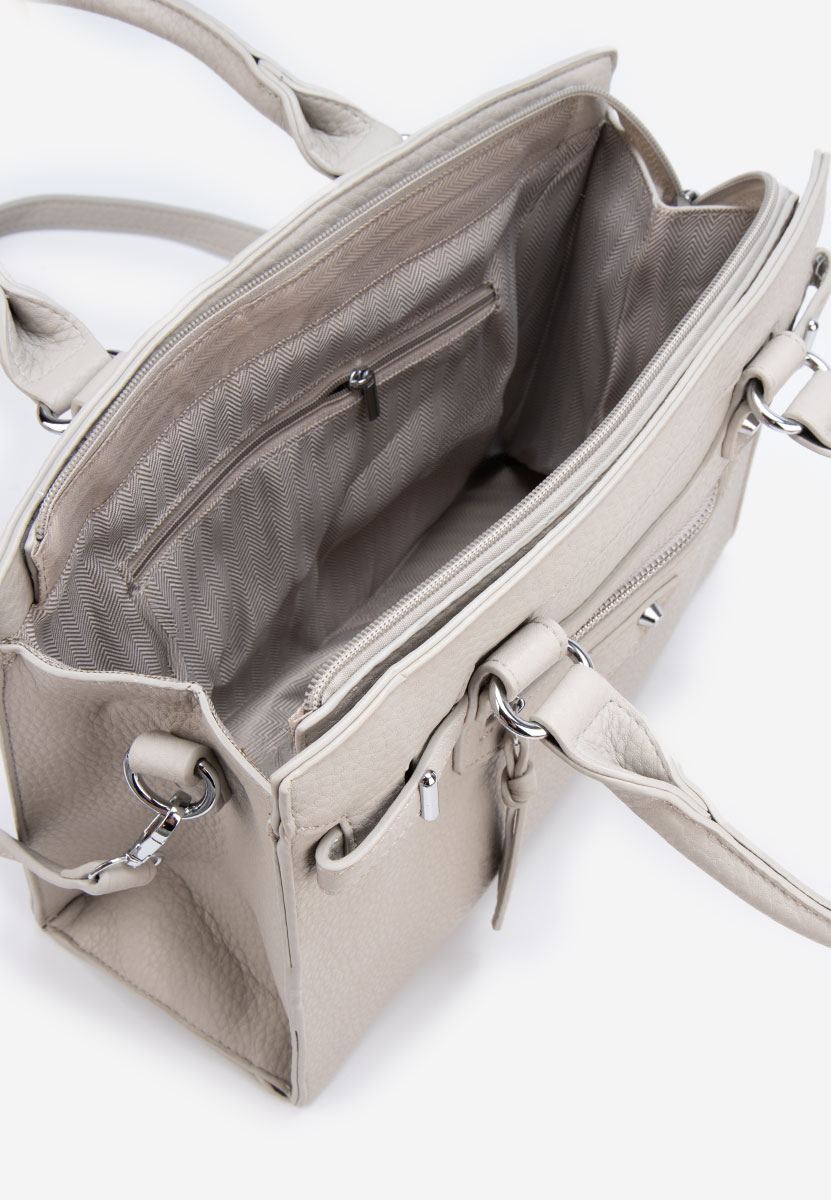 Poslovna torba Lentia siva