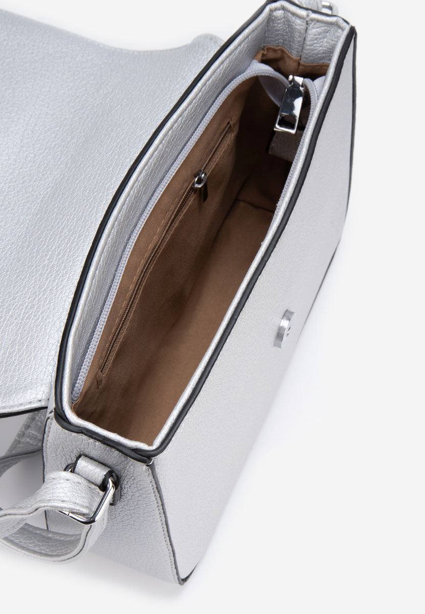 Torba čez telo Zaetia srebrna