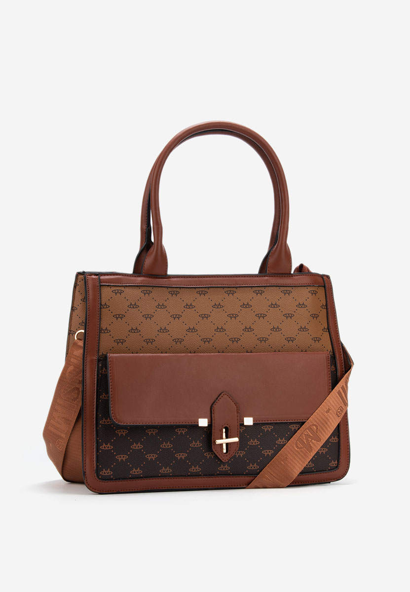 Rokav torba Kimly rjava