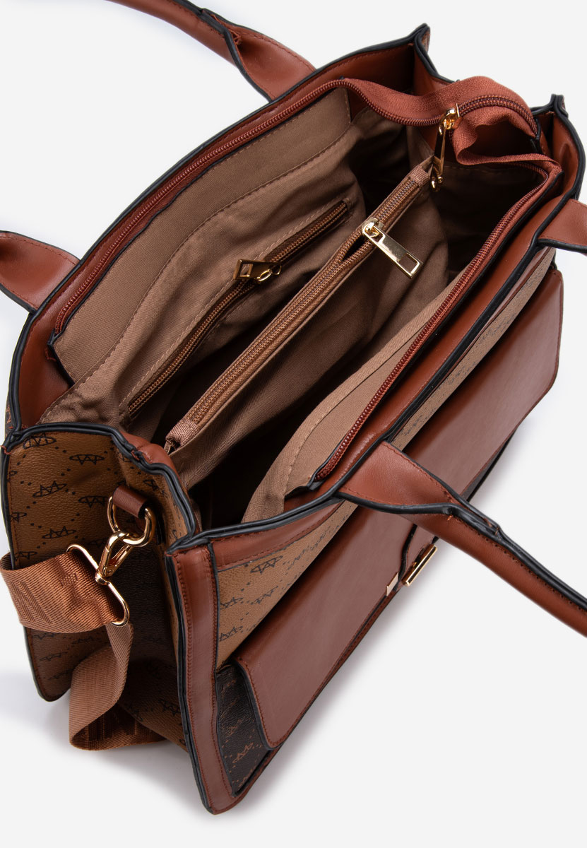 Rokav torba Kimly rjava