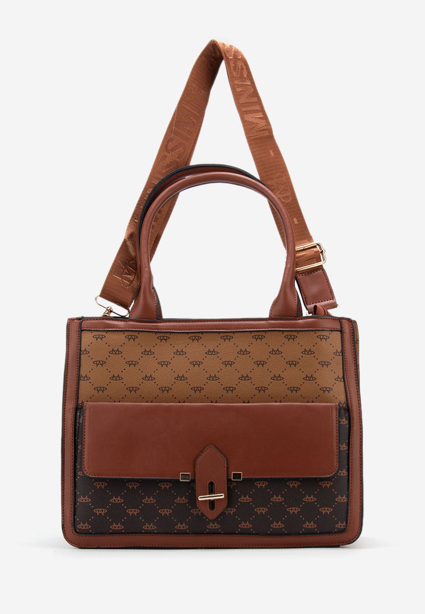 Rokav torba Kimly rjava