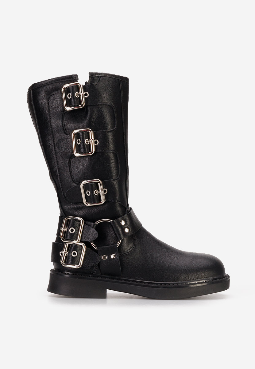 Škornji za punce Radella črna