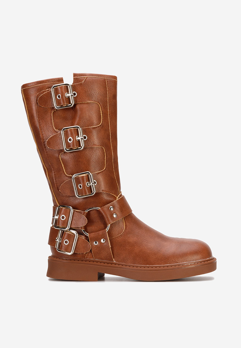 Škornji za punce Radella rjava