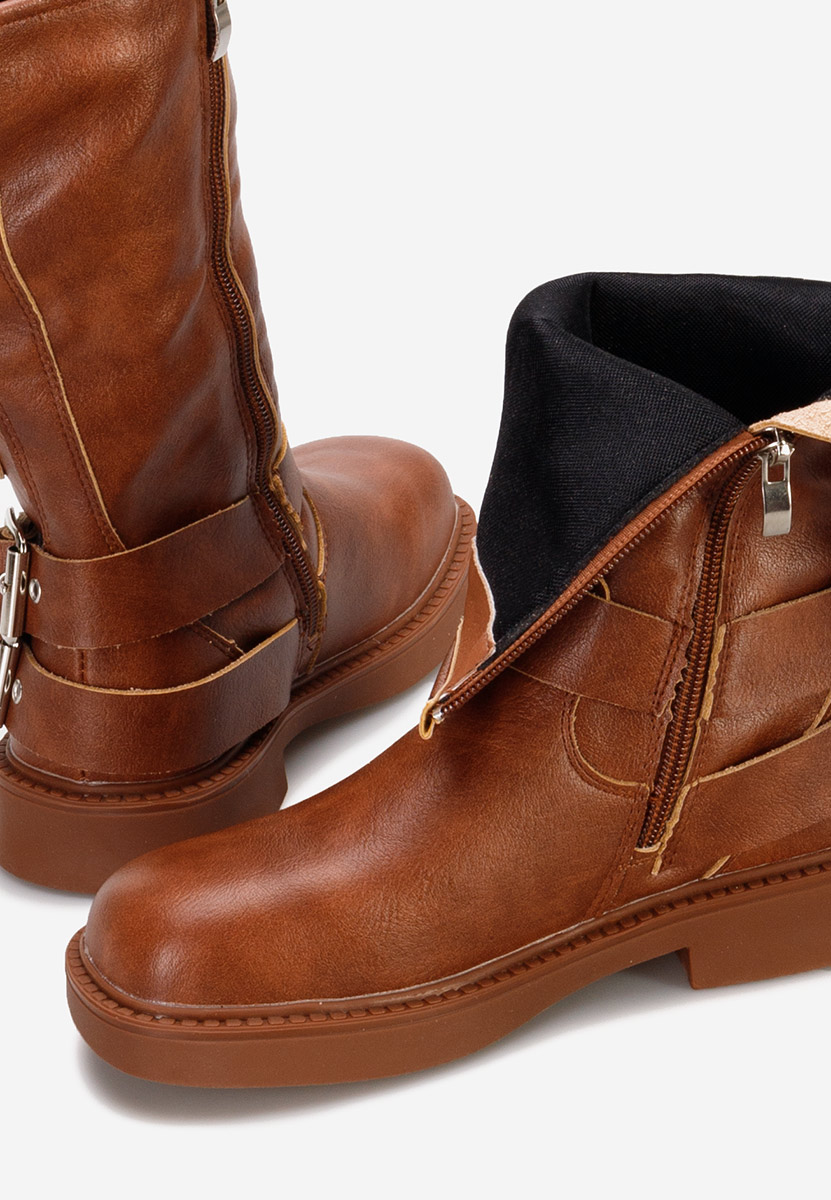 Škornji za punce Radella rjava