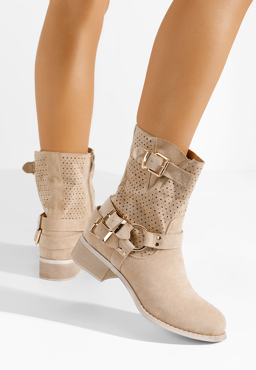 Ženski gležnjari Daiela V2 bež