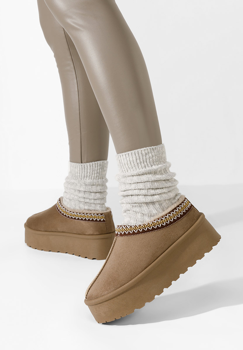 Ženski natikači Comfy V2 kaki