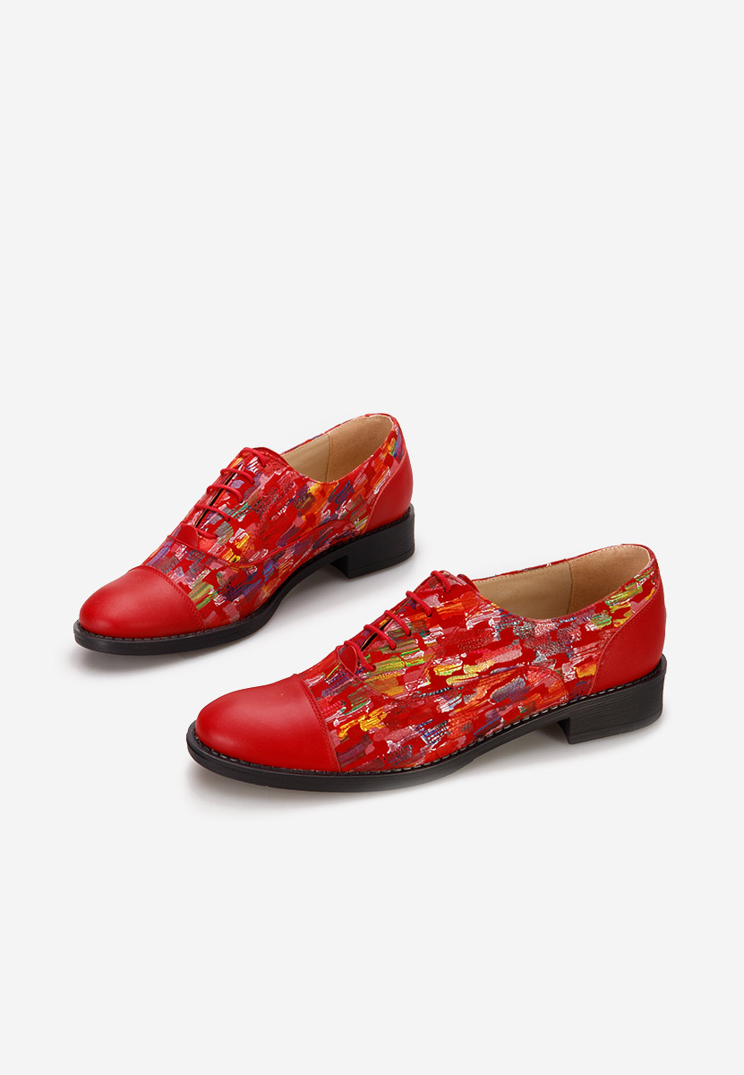Oxford čevlji Genave V6 rdeča