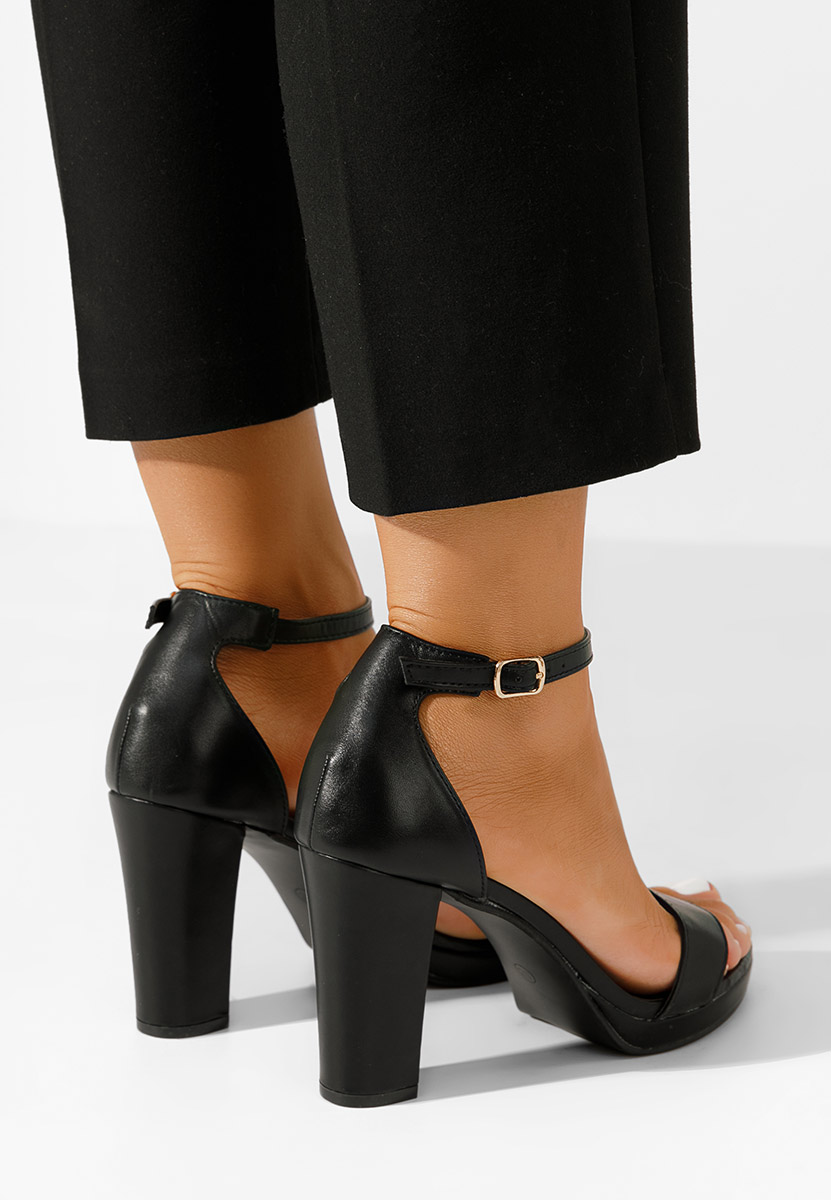 Ženski sandali Kunya črna