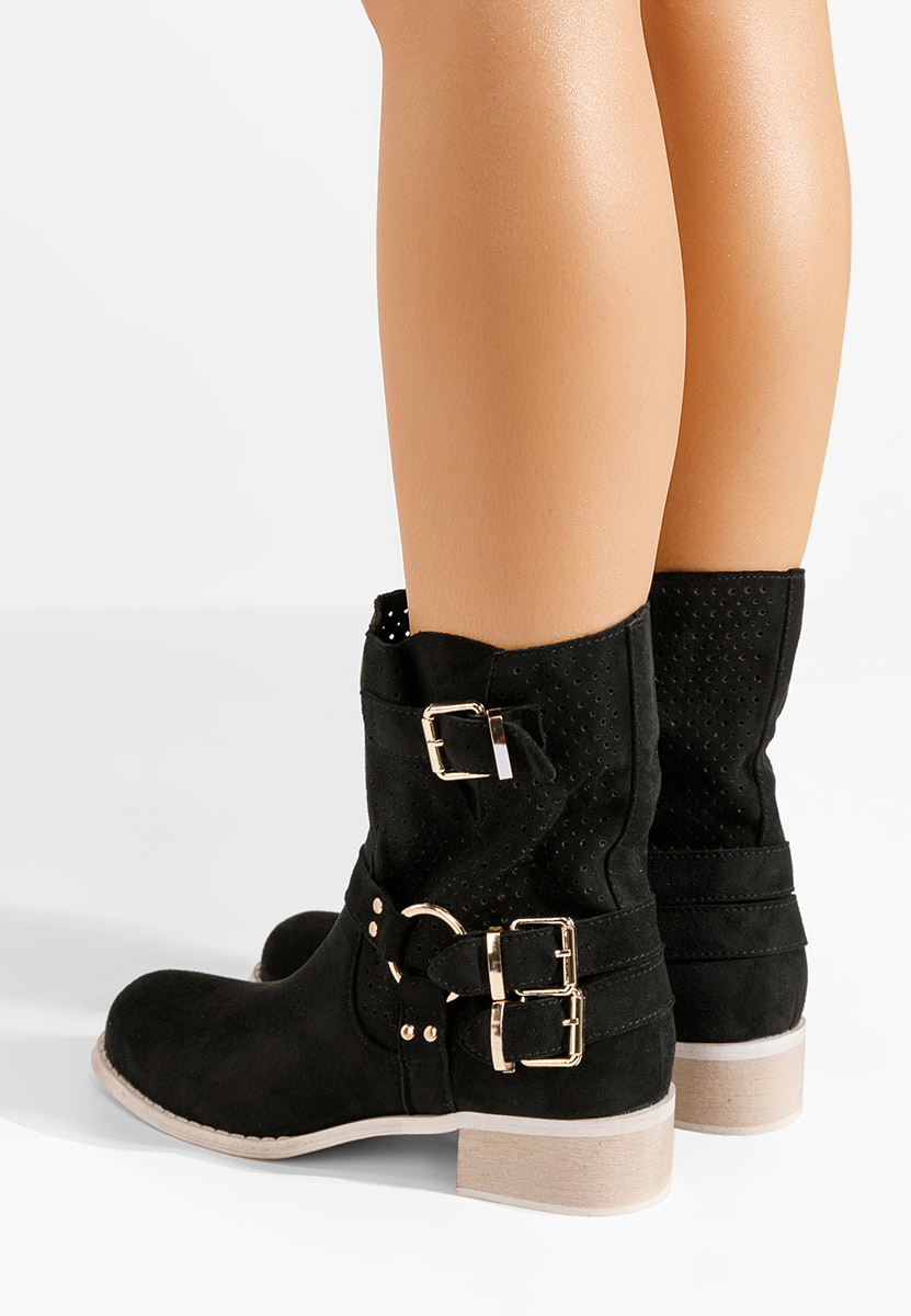 Ženski gležnjari Daiela V2 črna