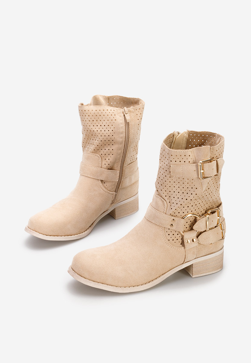 Ženski gležnjari Daiela V2 bež