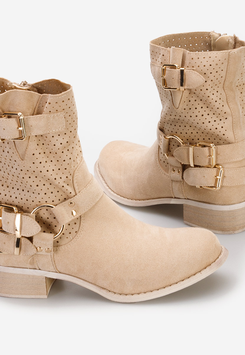 Ženski gležnjari Daiela V2 bež