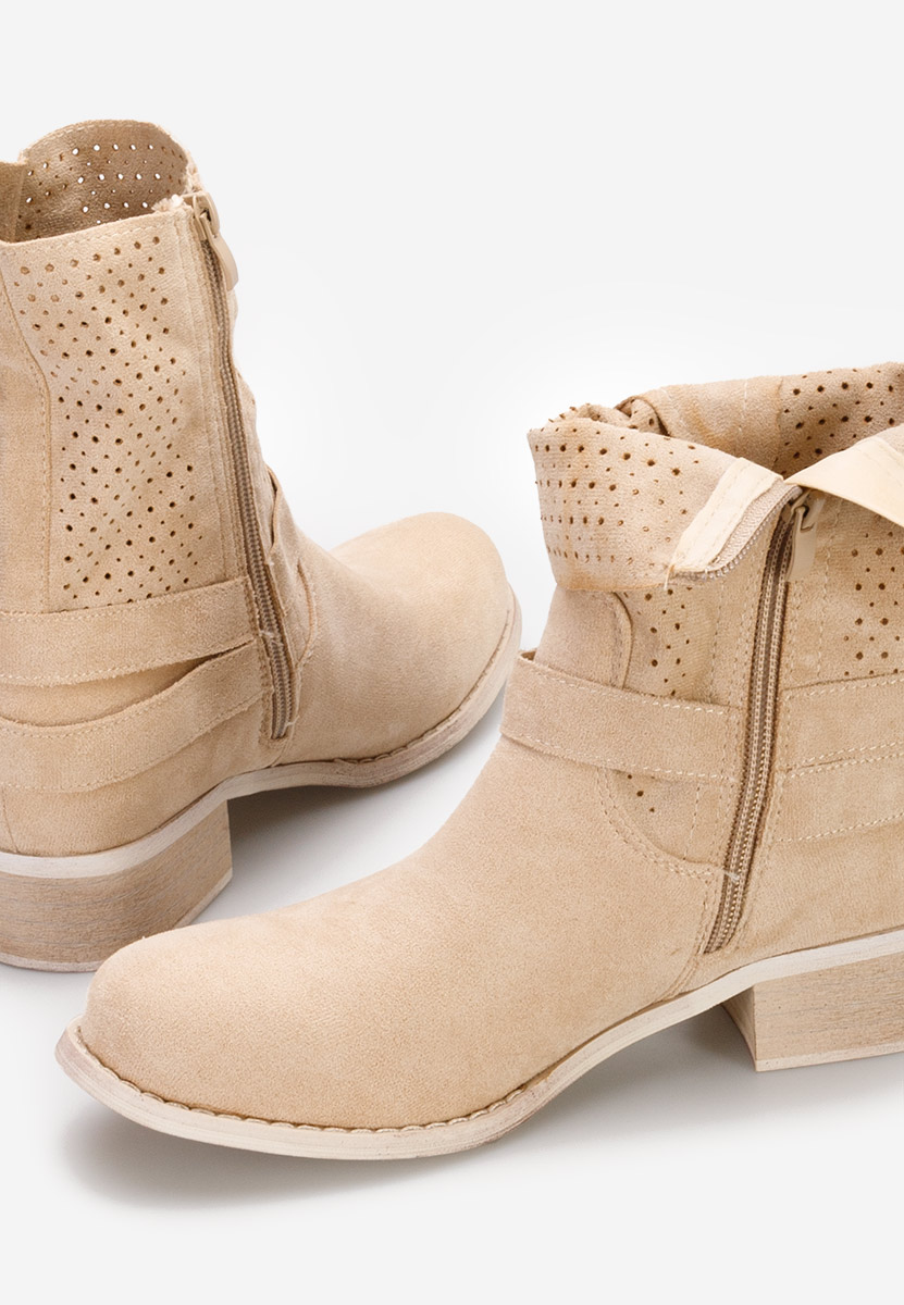 Ženski gležnjari Daiela V2 bež