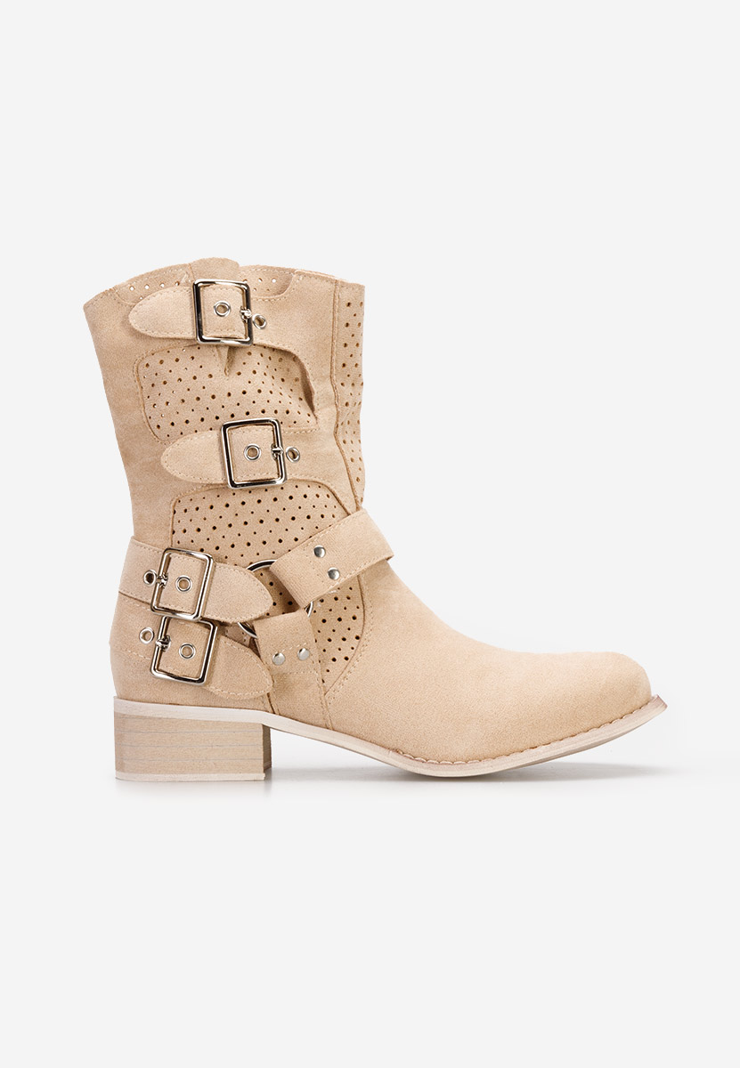 Ženski gležnjari Daiela bež