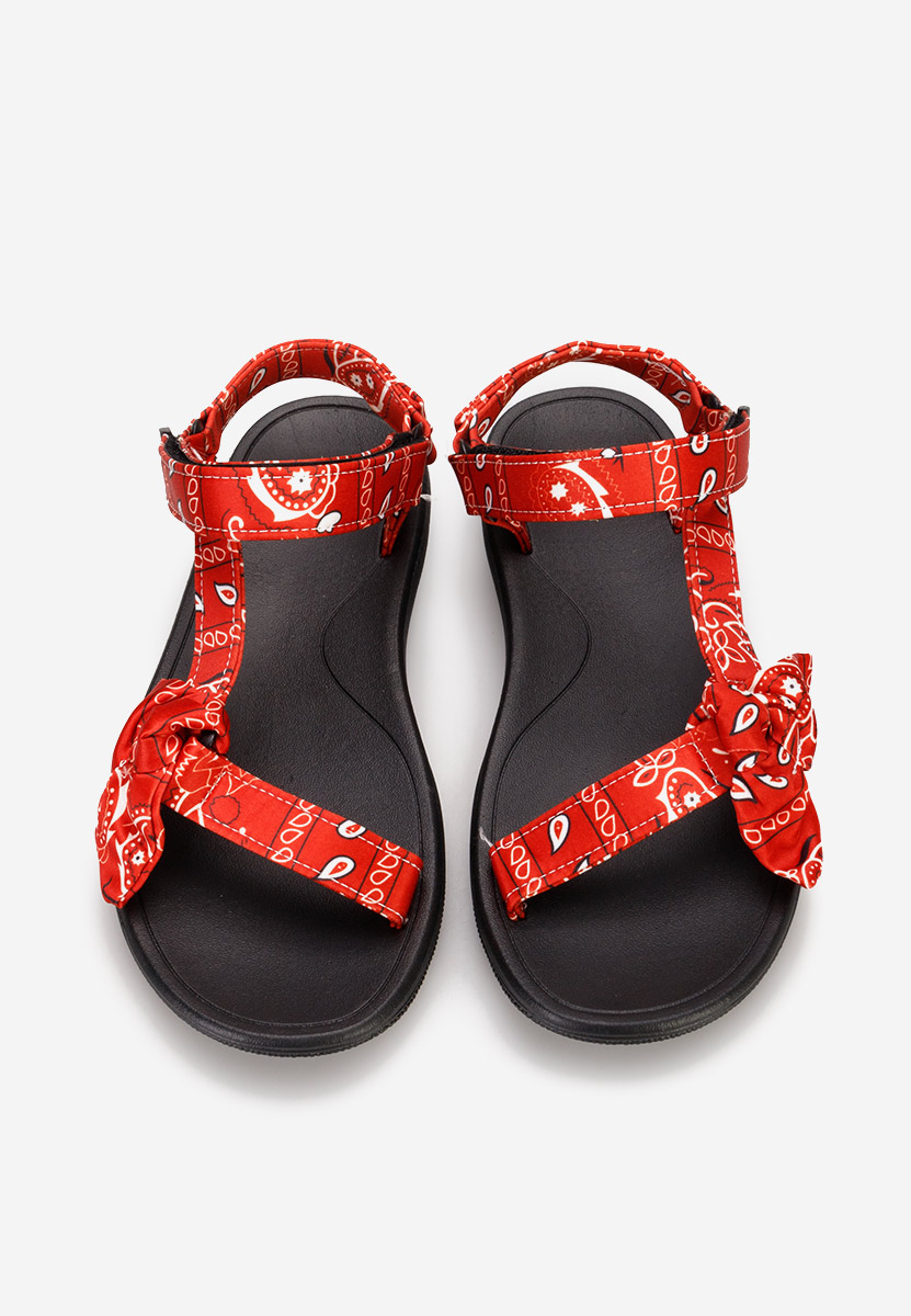 Ženski sandali Loena V5 rdeča
