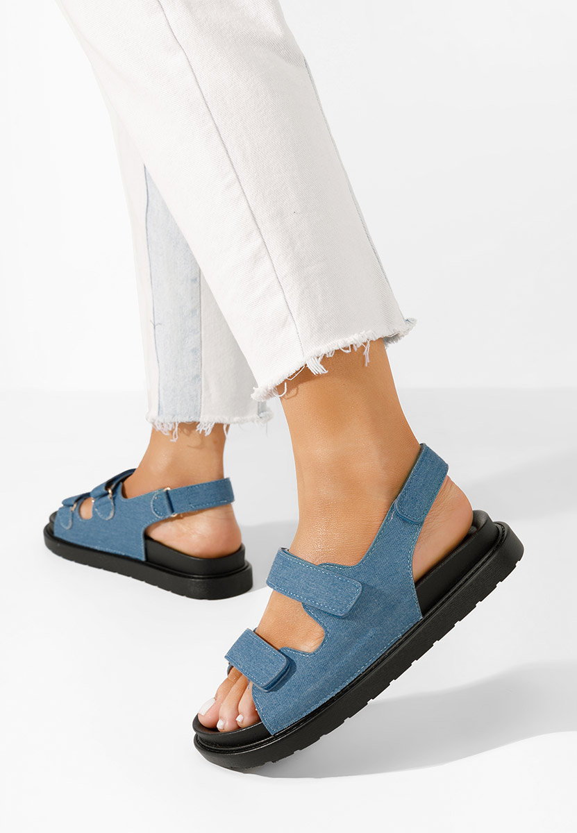 Ženski sandali Briane svetlo modra