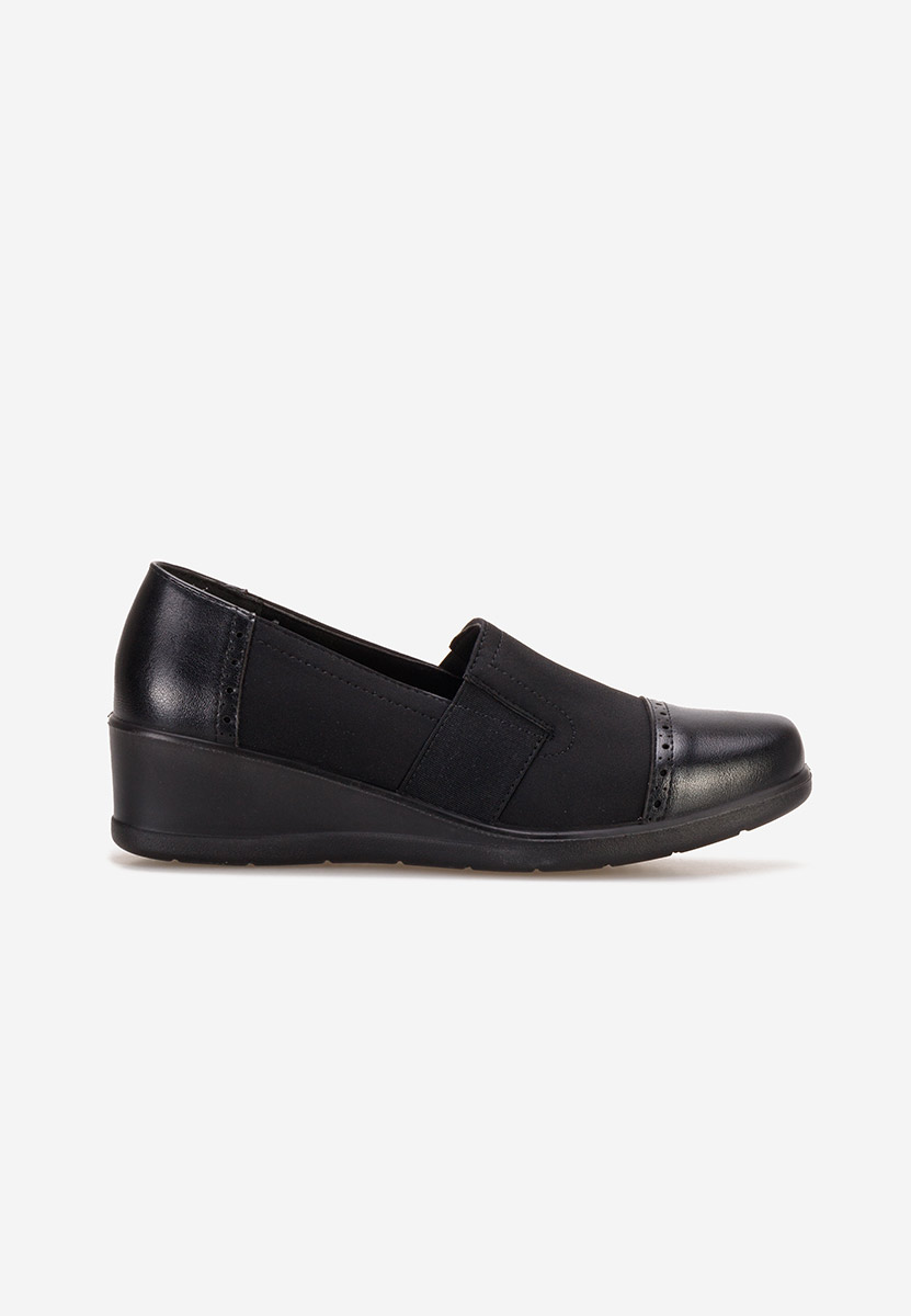 Čevlji s platformo Galesia črna