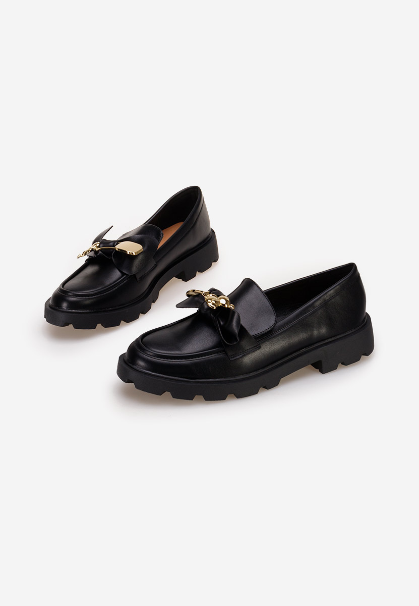 Mokasini dama Novia črna