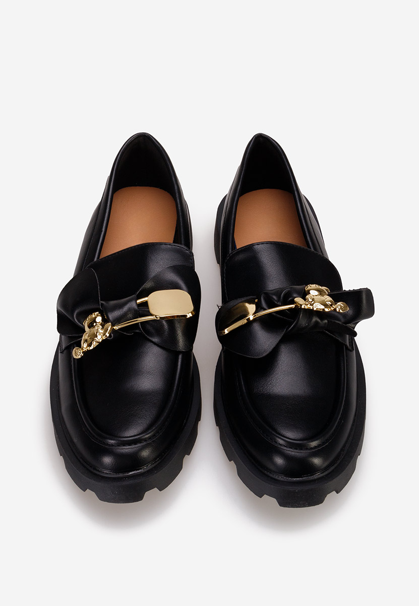 Mokasini dama Novia črna