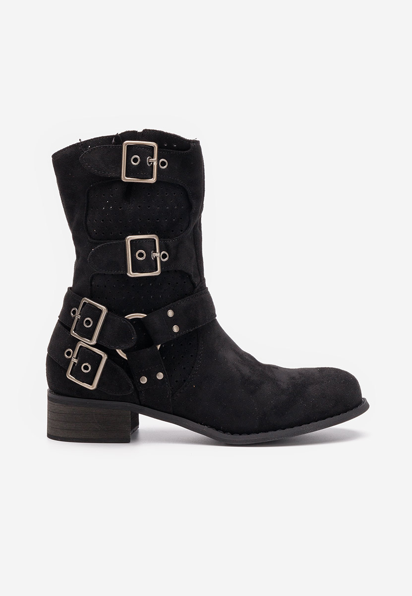 Ženski gležnjari Daiela črna